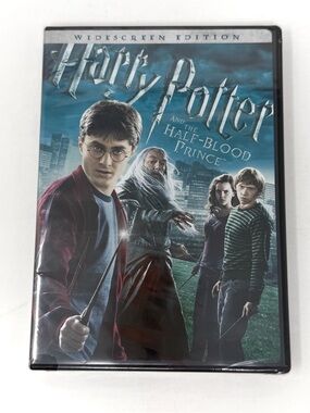 Harry Potter Half Blood Prince DVD Widescreen Fantasy Blue and Silver